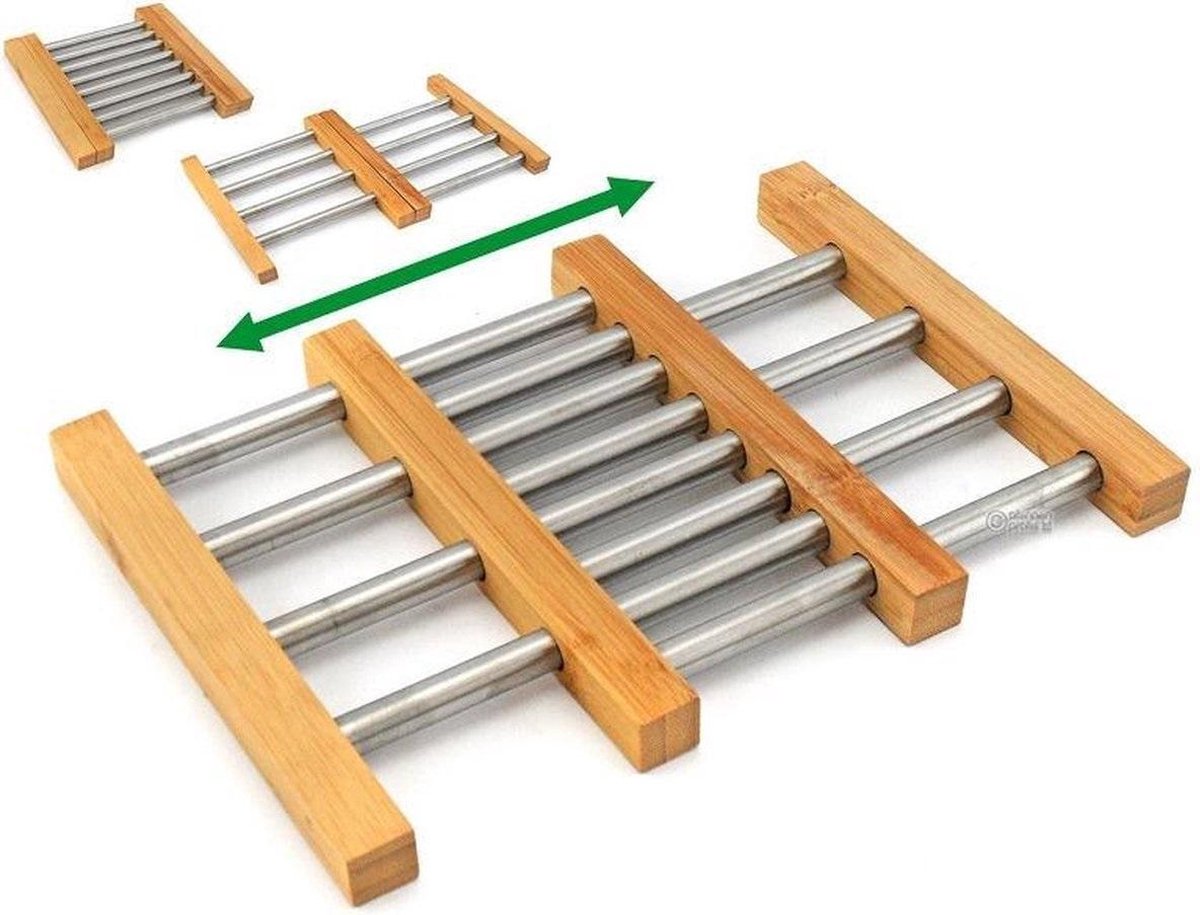 Utmärkt husgeråd - Underlägg - Justerbar metall/trä