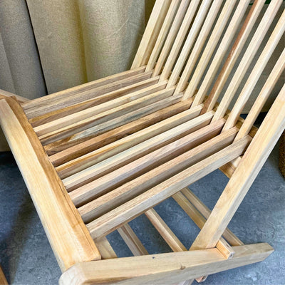 Dacore - Jepara hopfällbar stol utan armstöd klass C teak