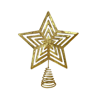 Det Gamle Apotek - Star Collection toppstjärna 24x18,8x5 cm - guld