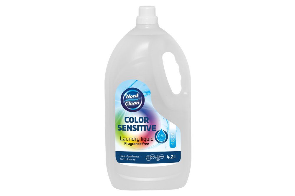 Nord clean - Vaskemiddel color sensitive 4,2 L