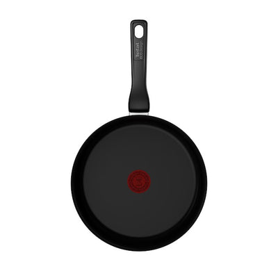 Tefal - Renew Black stekpanna - Keramisk 24 cm med lock