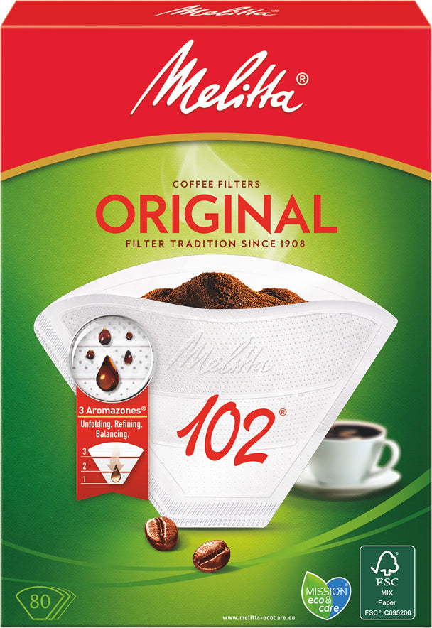 Melitta - Kaffefilter 80 stk.