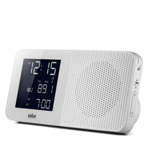 Braun Digital - vækkeur med radio - BNC010WHRC