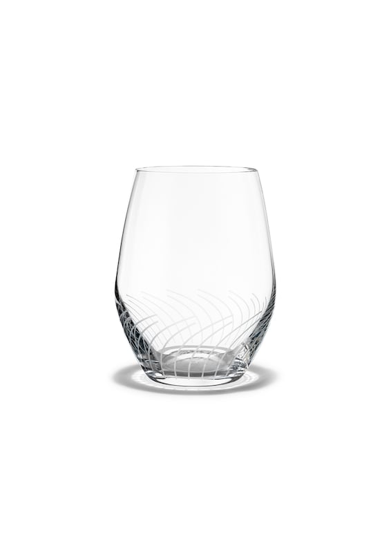Holmegaard - Cabernet Lines vattenglas 25 cl. 2 st. klar