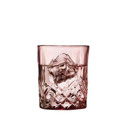 Lyngby Glas - Whiskyglas - Sorrento 32 cl - 4 st - Rosa