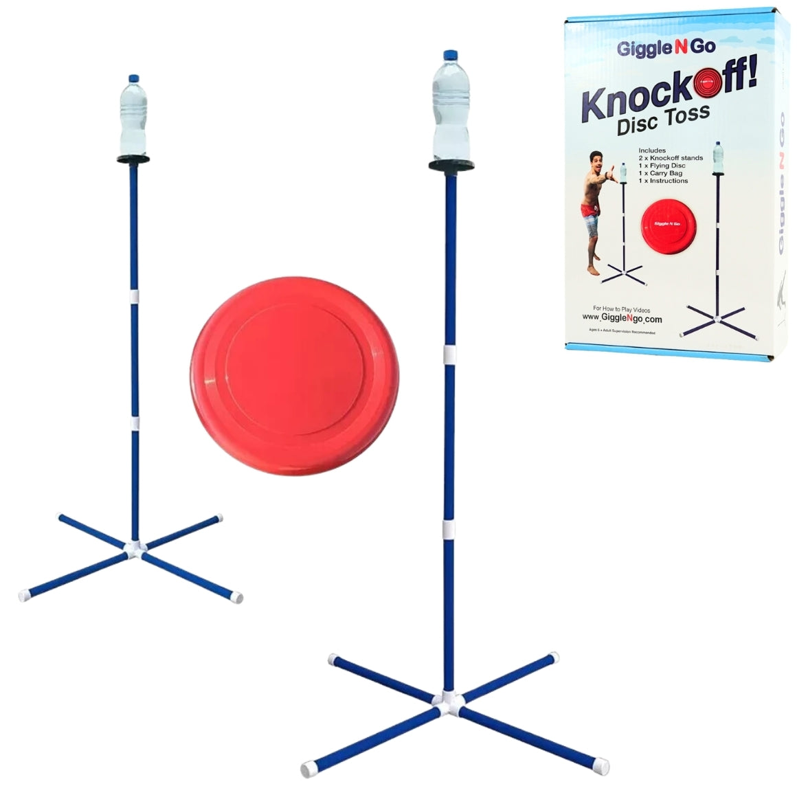 Giggle N go - Knockoff Frisbee-spel