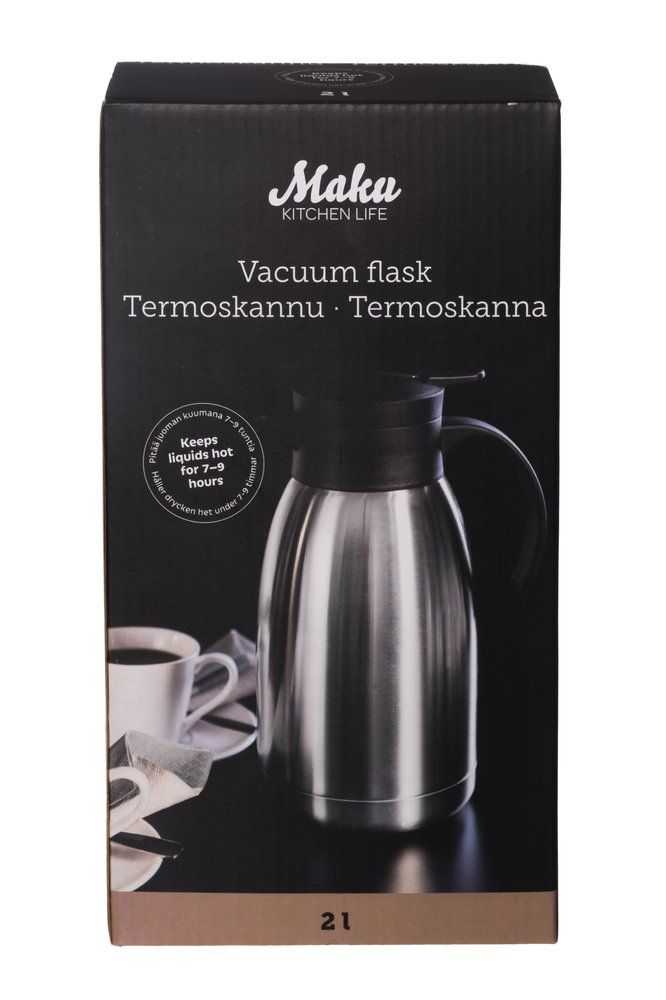 MAKU termokande rustfrit stål 2,0 L