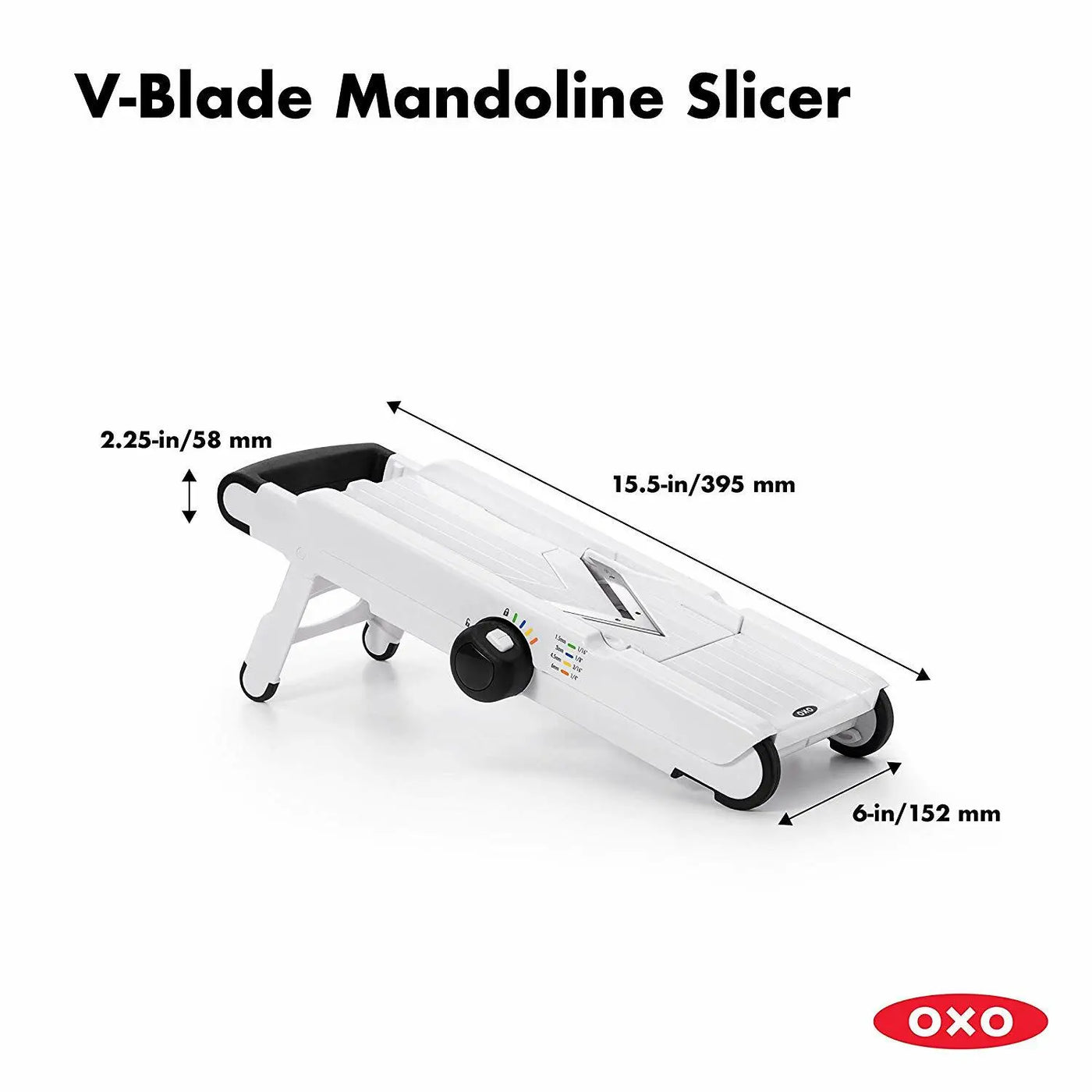 Oxo Soft Works V-Blade mandolinskivare