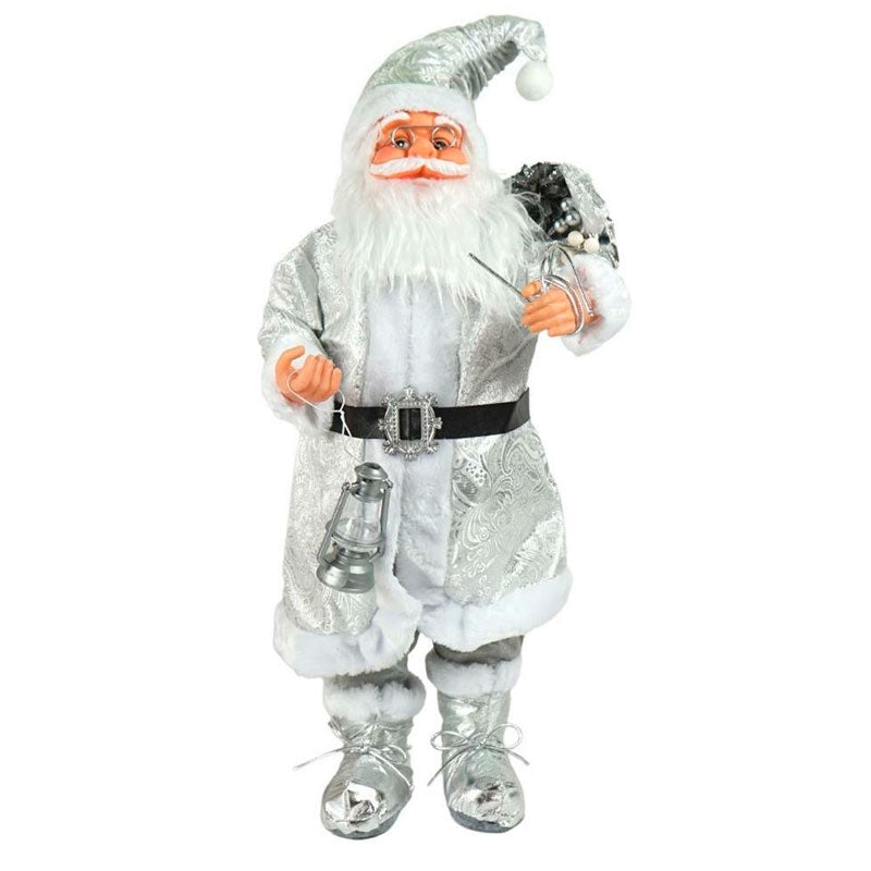 Jultomte 60 cm - Silver