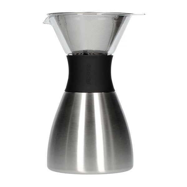 Asobu - Isolerad kaffebryggare med hällfunktion Silver/Svart