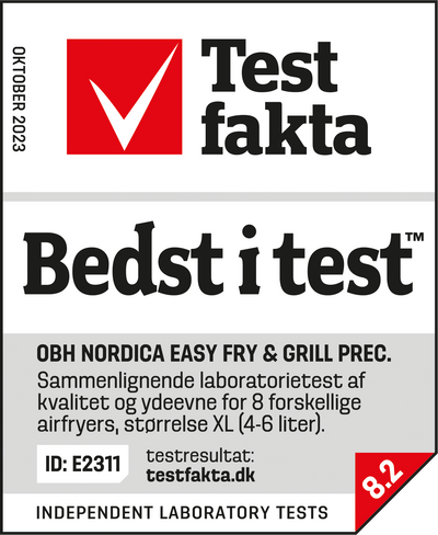 OBH Nordica Easy Fry varmluftsstekare 3-i-1 Steam+