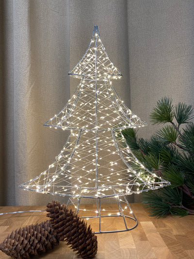 Conzept - Juletræ 3D 46 cm - 400 LED