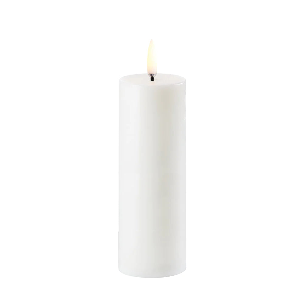 Uyuni - LED blockljus - Nordic White - 5x14,5 cm