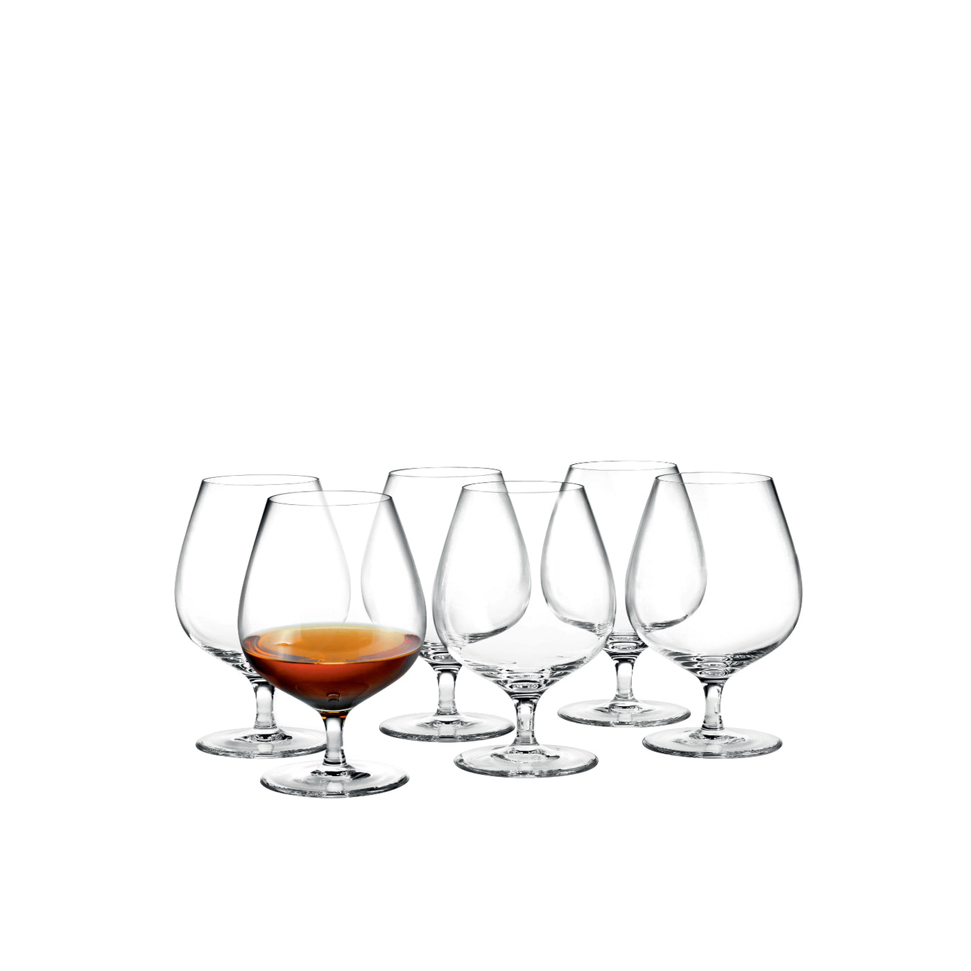 Holmegaard - Cabernet Cognac glas klar - 63 cl 6 st.