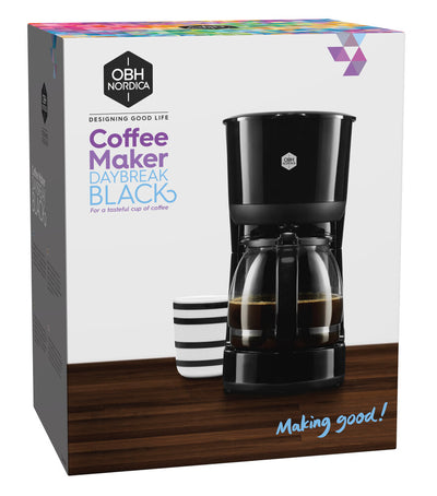 OBH Nordica -  Kaffemaskine DayBreak -  sort
