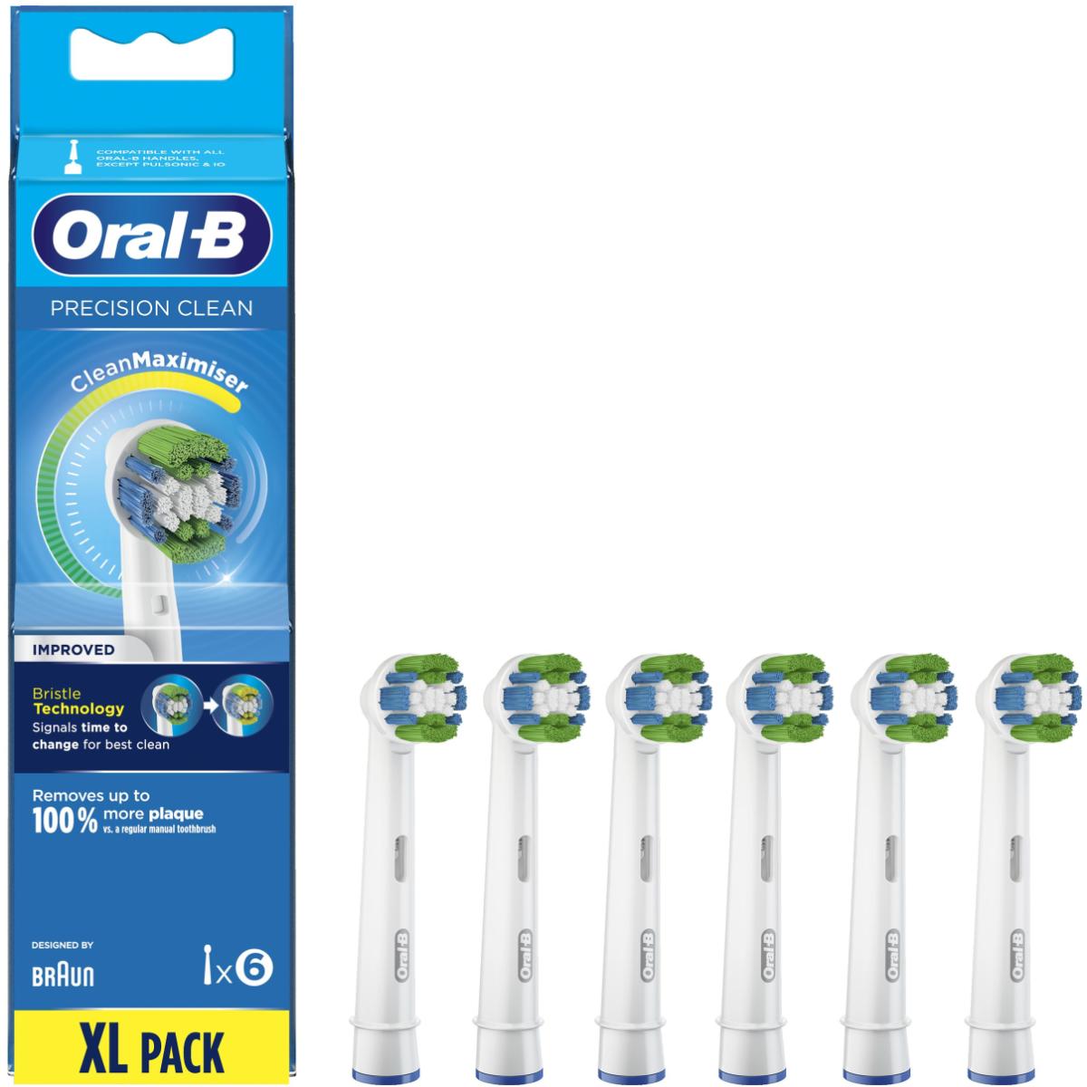 Oral-B - Løse børster Precision Clean 6-pack