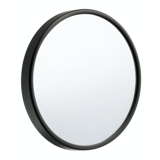 Smedbo Outline Lite - Sminkspegel med sugkoppar - 13 cm - Svart