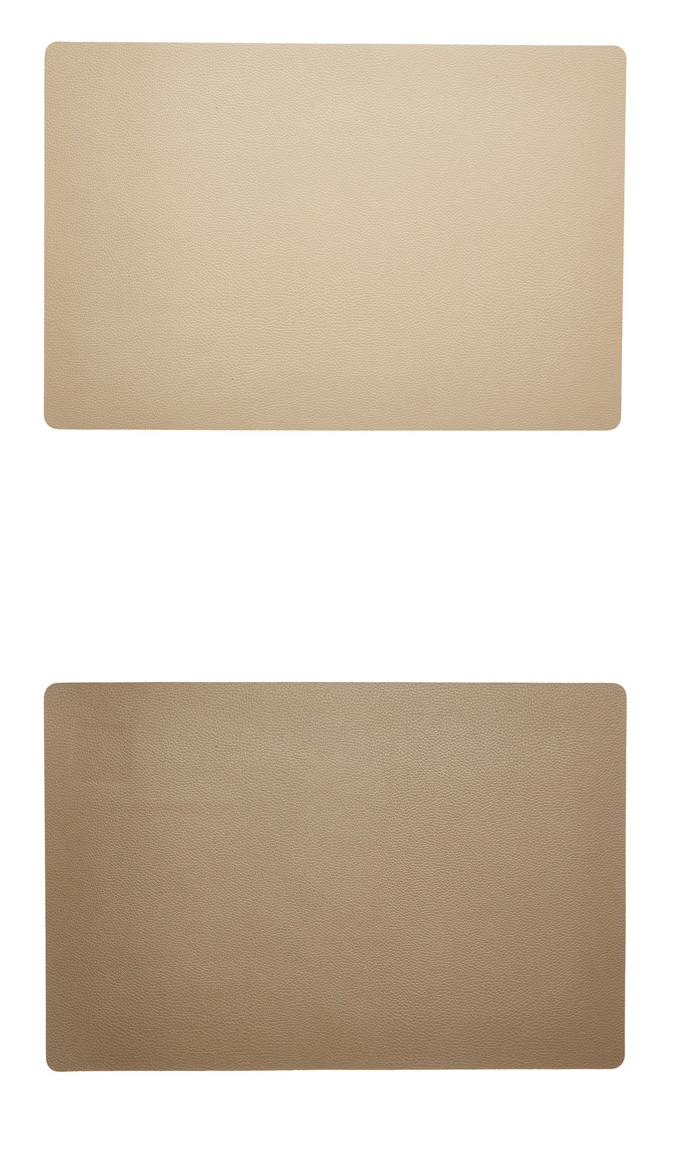 Dacore - Dækkeserviet PU soft 30x45 cm - beige/taupe vendbar