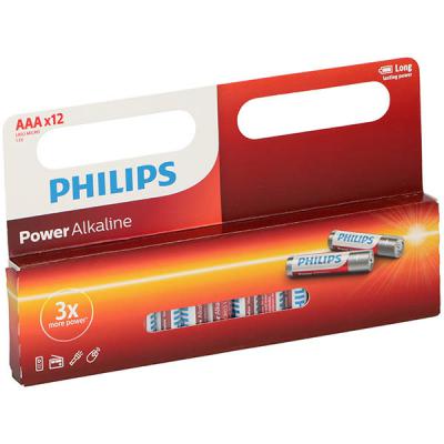 Philips PowerLife LR03 (AAA) batteri 12 st.