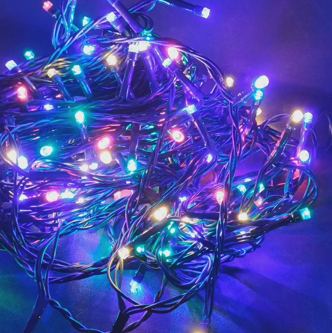 Conzept Christmas - Ljusslinga Multicolour med fjärrkontroll - 160 LED