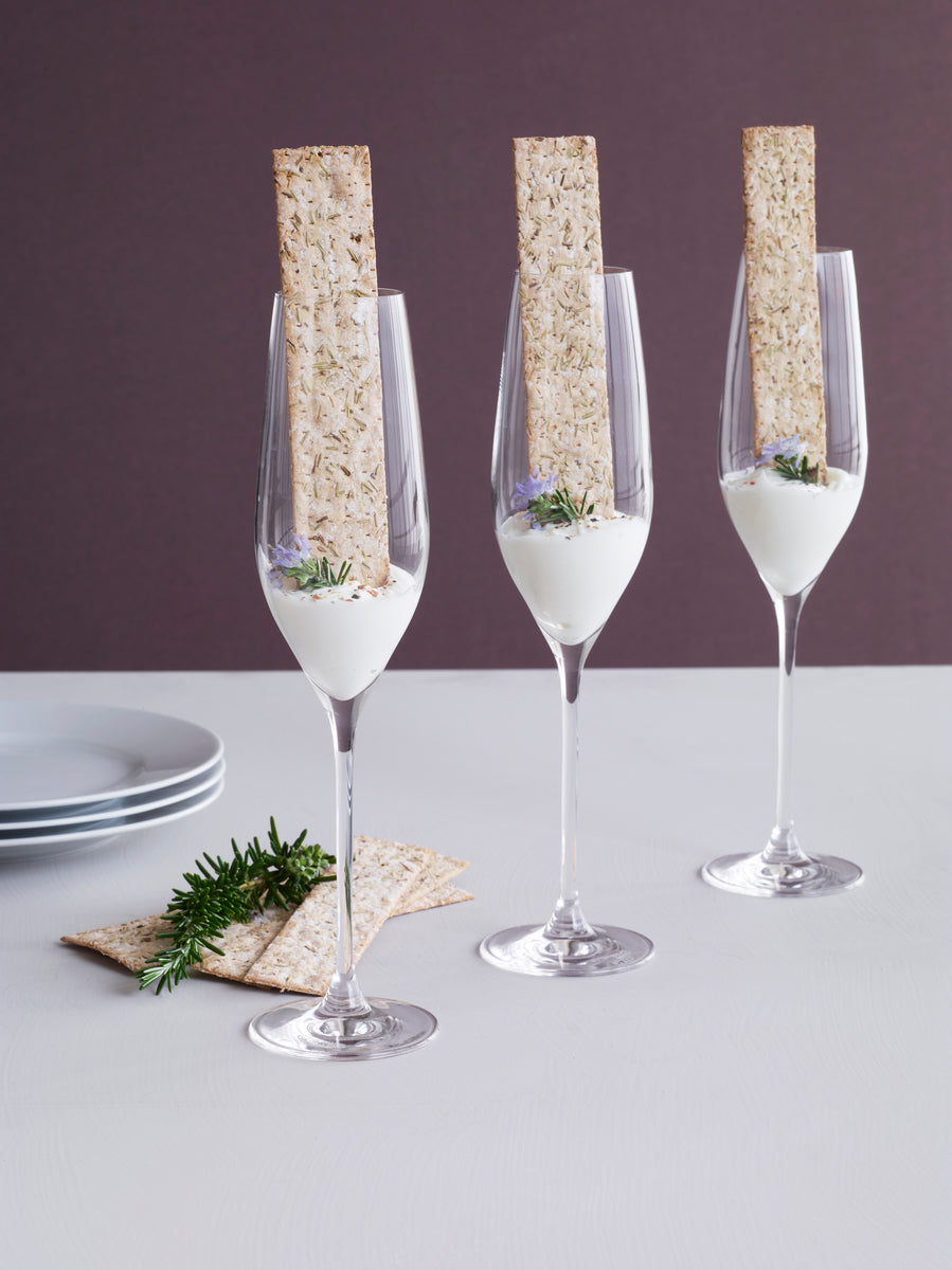 Holmegaard - Cabernet Champagne glas klar - 29 cl 6 st.