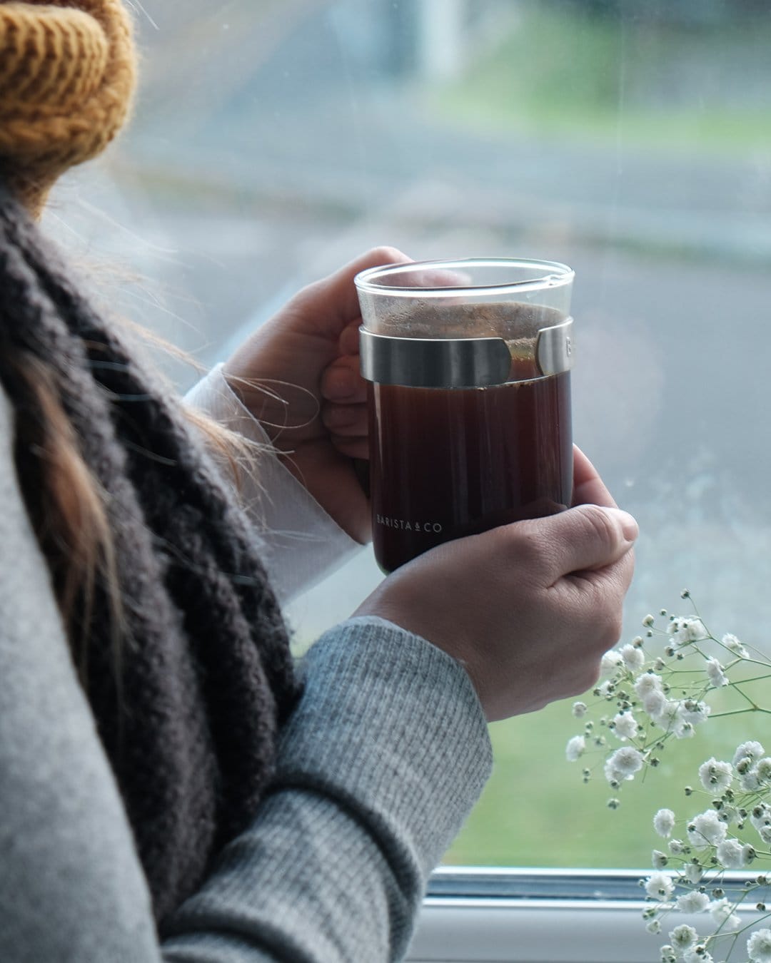 Barista & Co - Kaffekrus 2 stk. stål