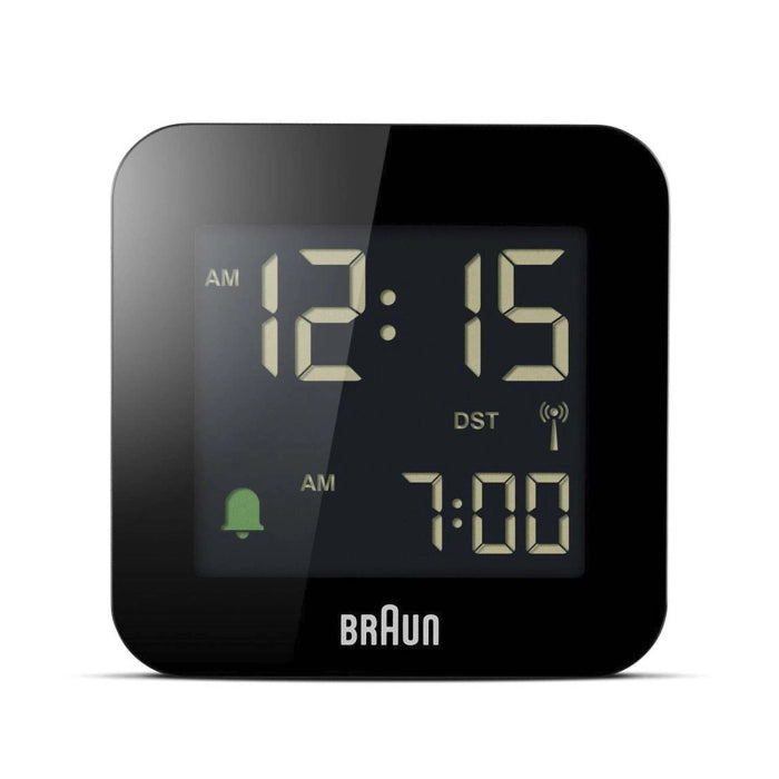 Braun - Väckarklocka digital radiostyrd BC08B-DCF - Svart