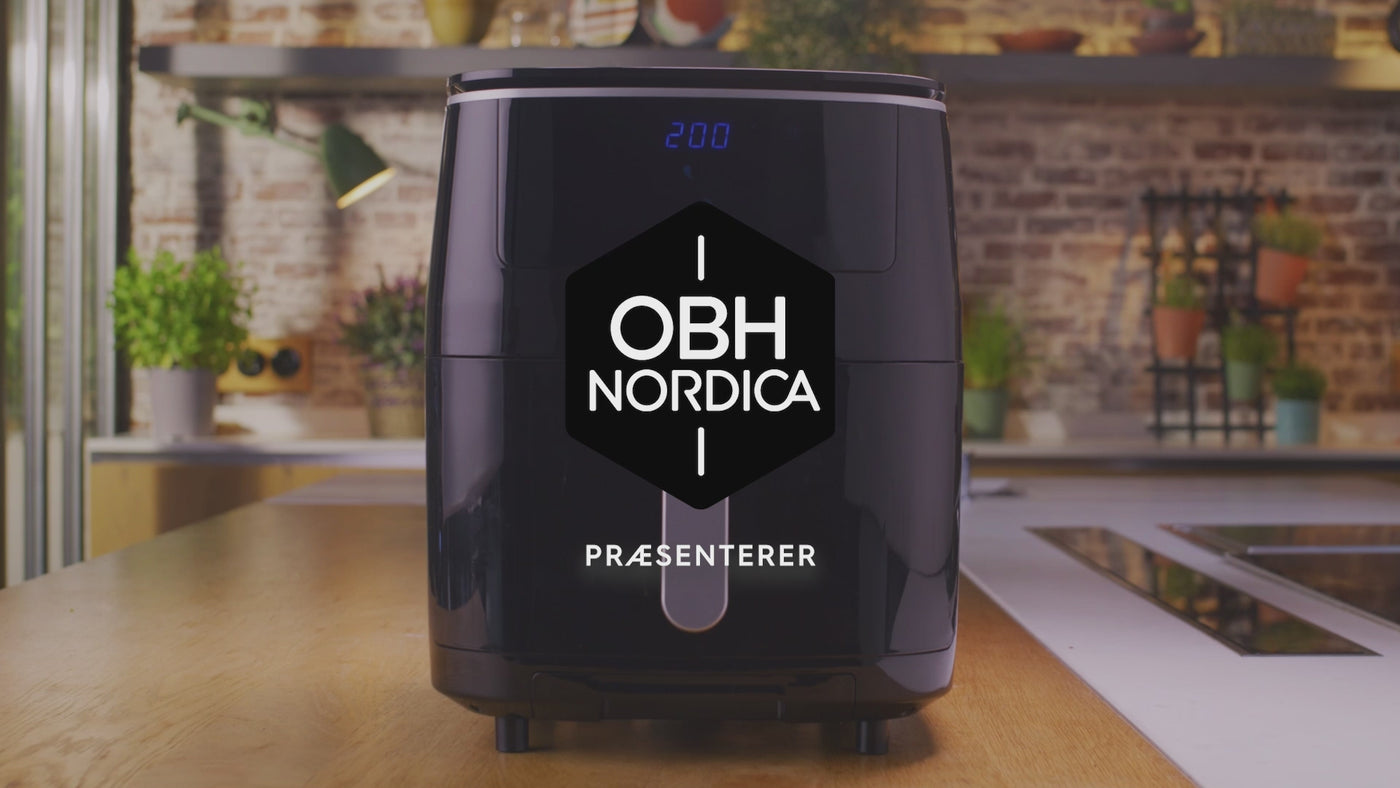 OBH Nordica Easy Fry air fryer 3-i-1 Steam+