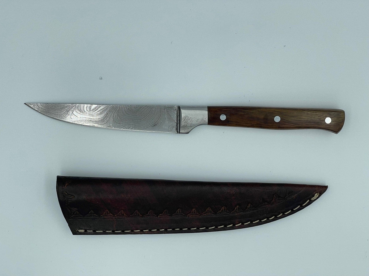 Gobar Damaskus stål steak kniv