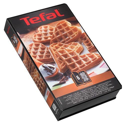 Tefal Snack Collection - låda 6: Hjärtformade våfflor